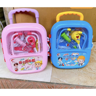 Hộp đồ chơi bác sĩ gồm nhiều món cho bé, bộ đồ chơi bác sĩ