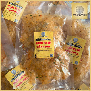 Bánh tráng trộn sợi muối hành phi satế 100gr - Cocothu Food