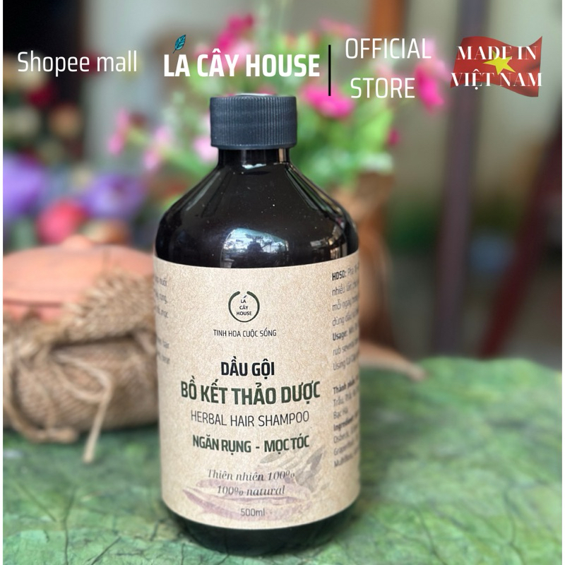 Dầu gội Bồ Kết Thảo Dược 500ml