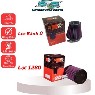 Lọc trụ lọc gió độ k3 1280 KN /Lọc bánh ú thay thế lọc gió zin full phụ kiện