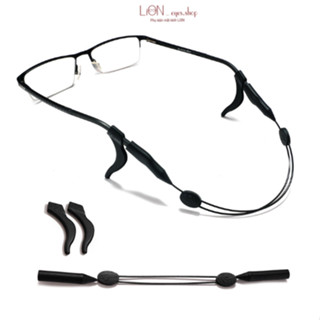 Dây đeo mắt kính silicone chống rơi,có thể tùy chỉnh khi chơi thể thao