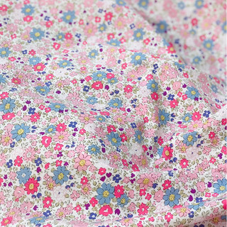 Vải thô cotton hoa nhí