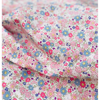 Vải thô cotton hoa nhí