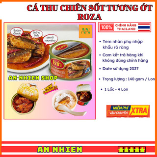 Cá thu chiên sốt tương ớt - roza thailand