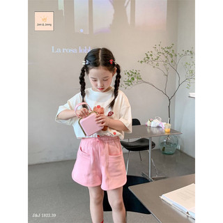 Set gấu trắng hồng Jam& Jenny
