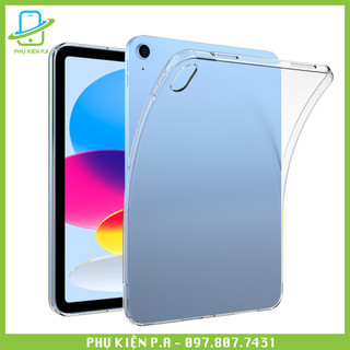 Ốp lưng silicon trong suốt cho ipad pro 11' / 12.9', air 1/2/3/4/5, mini 1/2/3/4/5/6, gen 2/3/4/5/6/7/8/9/10