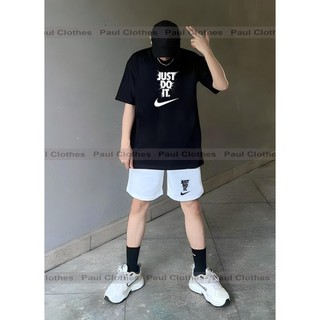 Bộ thể thao nam nữ just do it phối họa tiết cực đẹp