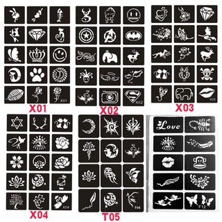 10-15 khuôn xăm tattoo trong 1 tấm a4