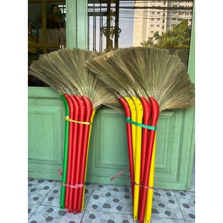 Chổi cỏ quét nhà cán nhựa ĐÃ LÀM SẠCH BỤI
