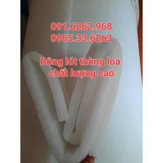 Bông Tiêu Âm Lót Thùng Loa, Thùng Sub. Bông lót thùng loa chất lượng cao dày 20mm