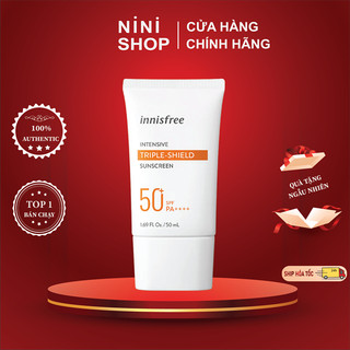 Kem Chống Nắng Cho Mọi Loại Da Innisfree Triple Shield Sunscreen 50ml - ninishop