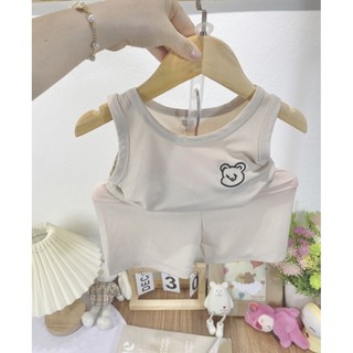 [ M04 ]Bộ sát nách thun tăm cho bé (8-13kg)