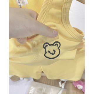[ M04 ]Bộ sát nách thun tăm cho bé (8-13kg)