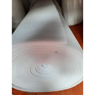 4 m2 bông lọc bụi thô, lọc khí g3 dày 15mm - bông ép nhiệt loại 1