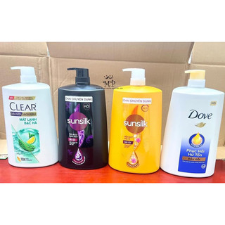 Dầu gội sunsilk ,Dove , Clear 1,4kg
