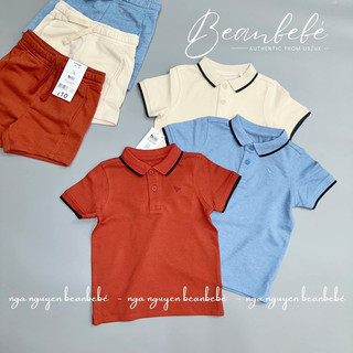 Set 3 bộ polo bé trai