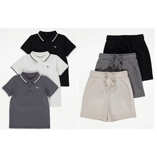 Set 3 bộ polo bé trai