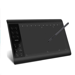 Bảng Vẽ Điện Tử VINSA 1060 Plus Màn hình 10x6inch hỗ trợ dạy học trực tuyến, ghi chép nhanh