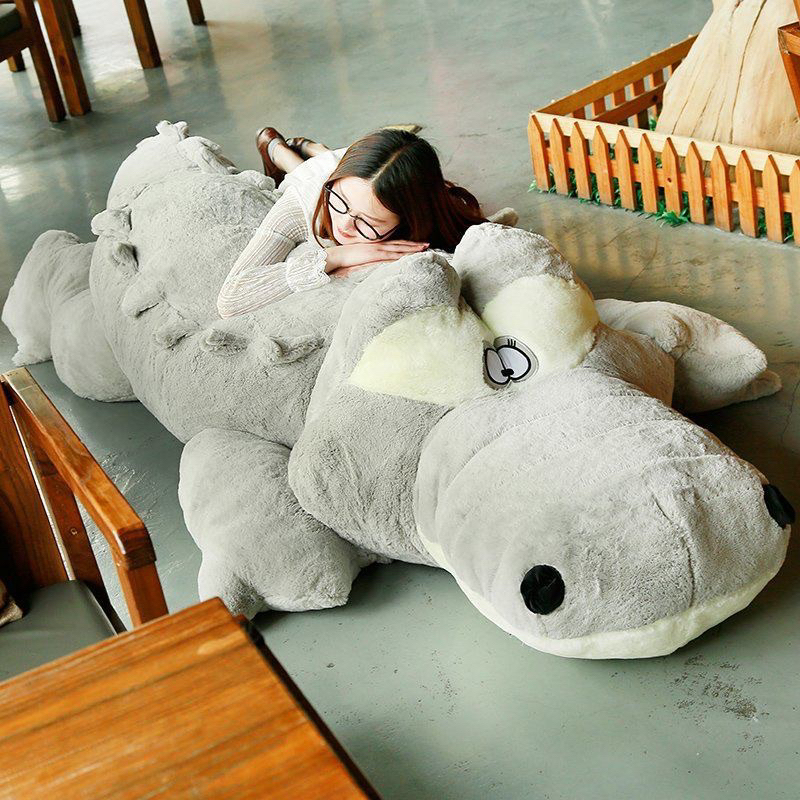 Gấu bông  cá sấu gai