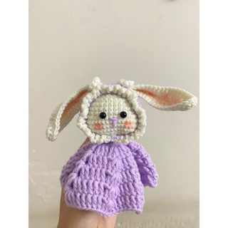 Móc khoá thỏ cầu nắng handmade