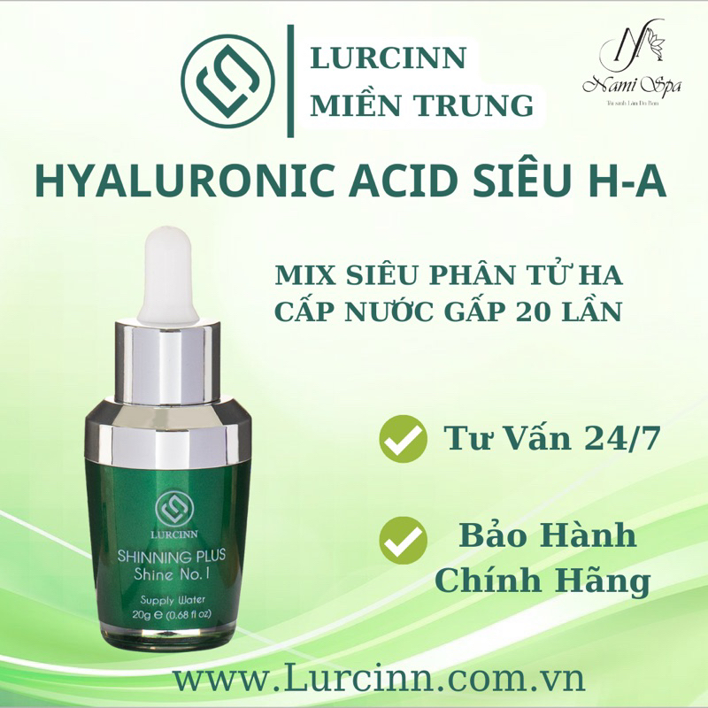 [LURCINN ] Serum Căng Bóng HA Shine No 1 Lurcinn - Shinning Plus 20ml