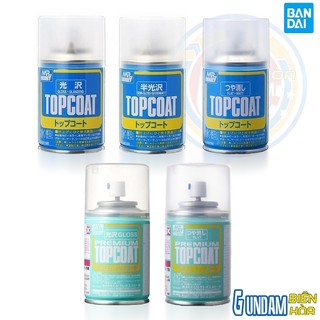 dung dịch chuyên dụng cho mô hình đồ chơi : Sơn topcoat - mờ và bóng mr.hobby