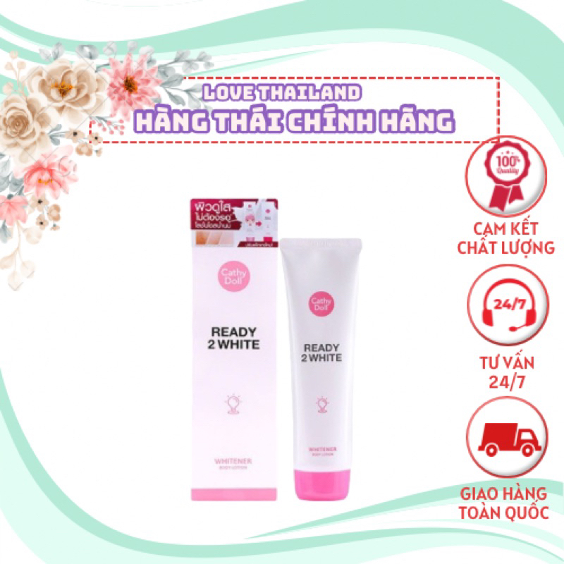 Kem trắng da body cathy doll ready 2 white