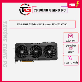 Vga asus tuf gaming radeon rx 6800 xt oc - 2nd bảo hành 30 ngày