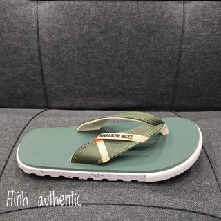 Dép Sneaker Buzz xỏ ngón rêu quai rêu họa tiết 1SBS042
