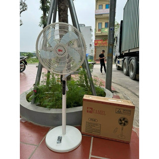 Quạt cây❤️free ship❤️ quạt cây đứng camel 5 cánh trắng có điều khiển