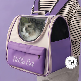 (HOẢ TỐC) Balo Vận Chuyển Thú Cưng Hello Cat
