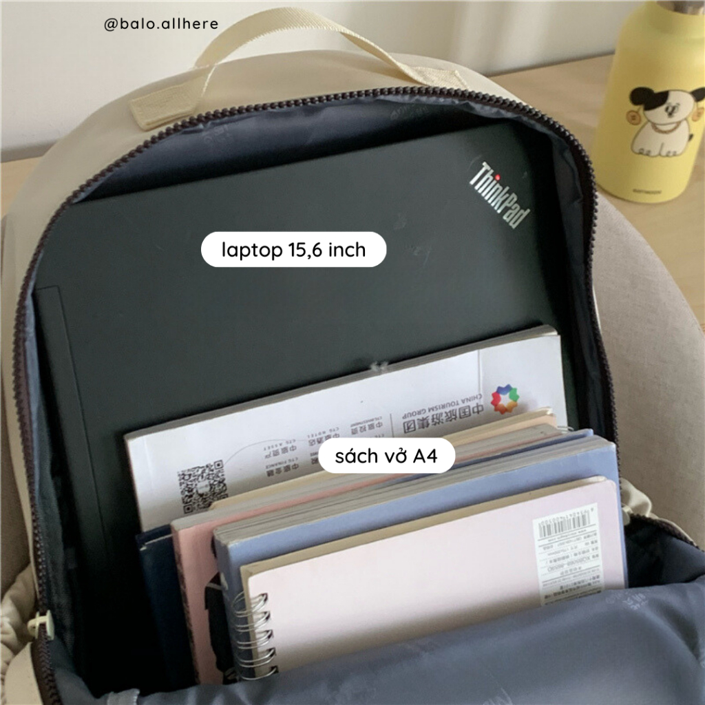 Balo Đi Học Cặp Sách Nữ Ulzzang Không Thấm Nước