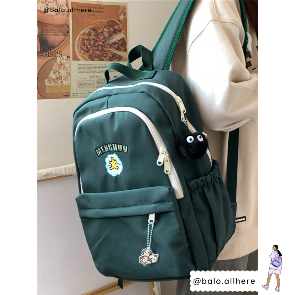 Balo Đi Học Cặp Sách Nữ Ulzzang Không Thấm Nước