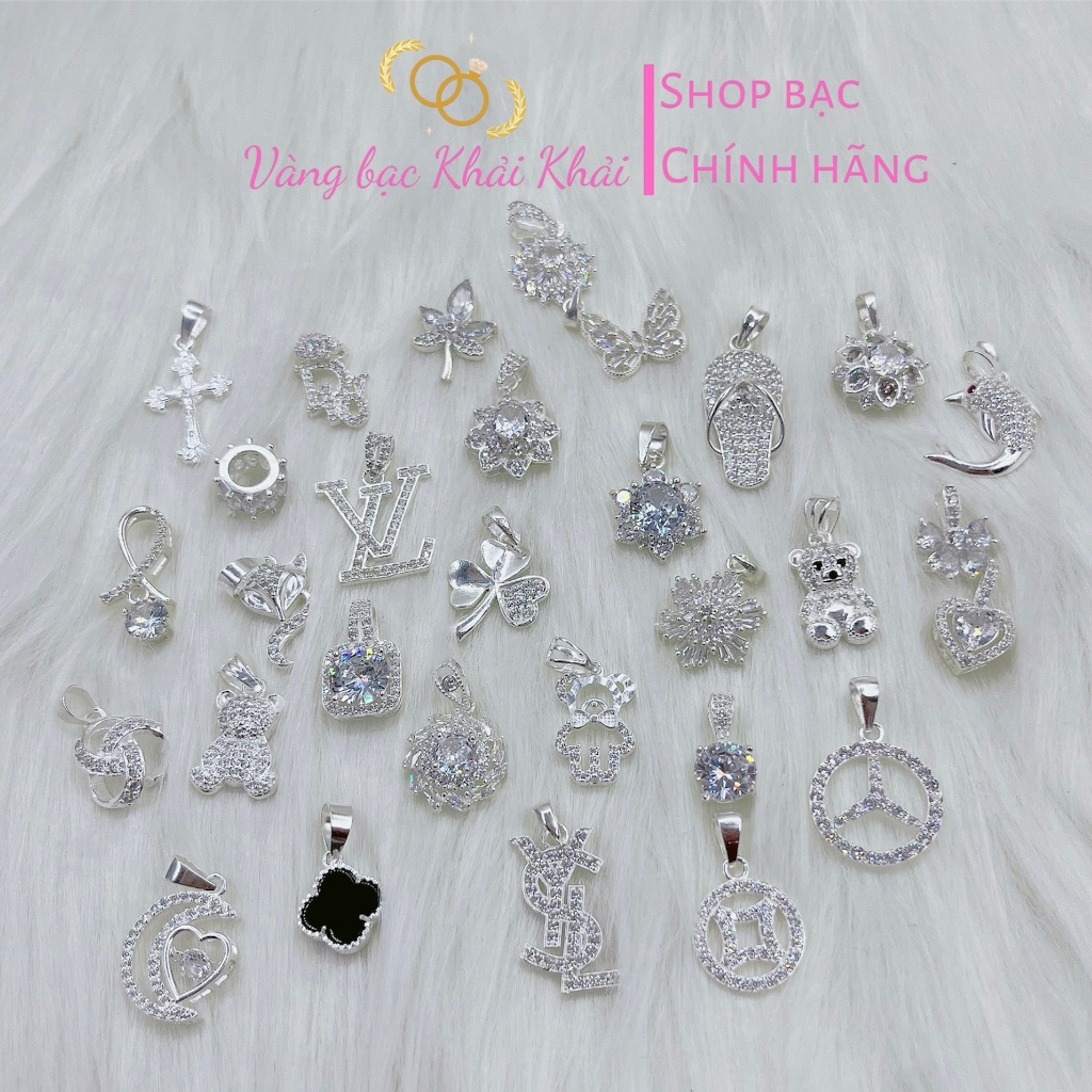 Mặt dây chuyền nữ bạc ta siêu hot - Link lẻ mặt bạc ta - Vàng bạc Khải Khải