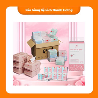Giấy khô, khăn ướt, khẩu trang cao cấp Gumi (TOP GIA)