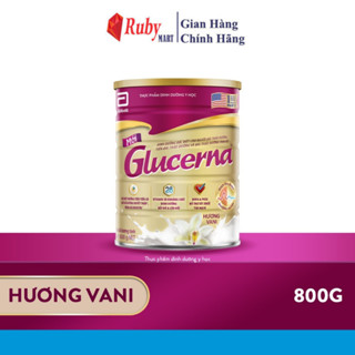 Sữa bột dành cho người bị tiểu đường Glucerna Abbott 800g Hương Vani