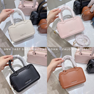Túi nữ quai cầm + đeo chéo size 18 kiểu dáng bánh quy cốp CK2-30782297 full màu