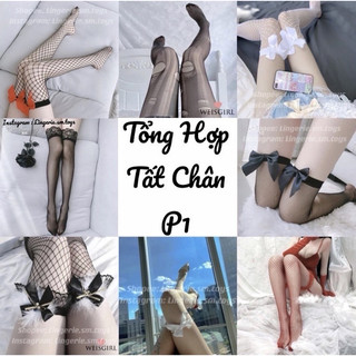 Tất Đùi Lưới Và Lụa Cao Cấp Tổng Hợp - Phối Hợp Cùng Trang Phục