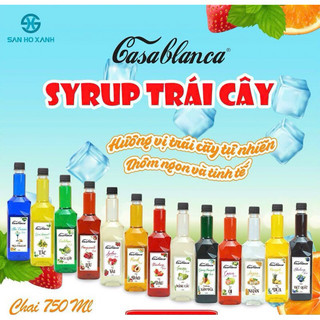 Syrup Nhãn Casablanca chai 750ml