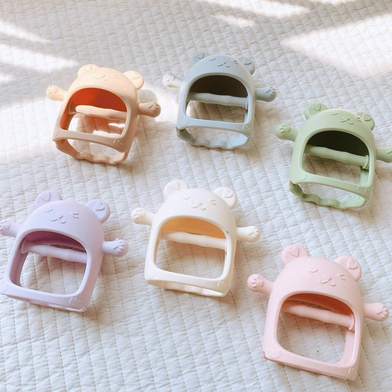 Gặm nướu cầm tay Bar Rot cho bé tặng kèm hộp đựng Hàng cao cấp chính hãng Bar Rot