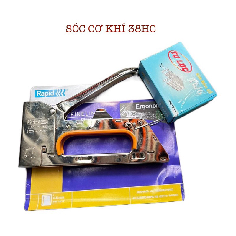 Máy bắn Đinh gim cầm tay, Gim bấm gỗ màu trắng bạc