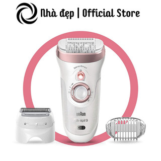 Máy nhổ lông braun 9-9720, máy nhổ lông nách, bikini, toàn thân, dụng cụ tẩy lông, nhập đức, bh 24 tháng, nhadep_99