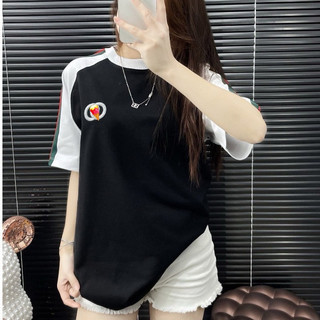Áo thun thêu logo g chất cotton nhẹ mát haiphuc