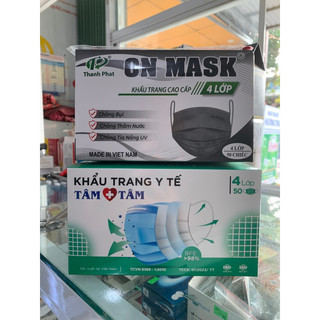 [hộp 50c] Khẩu trang y tế 4 lớp
