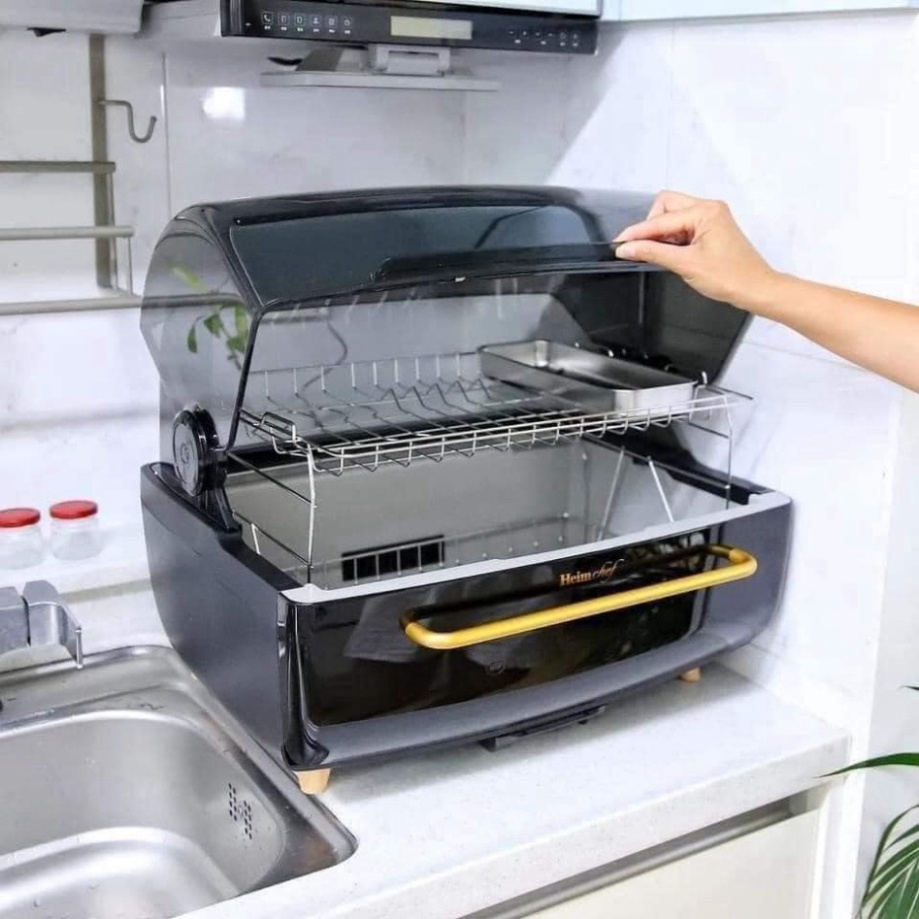 Máy Sấy Và Khử Trùng Chén Bát HEIMCHEF, Tủ Sấy Bát, Khử Khuẩn Tia UV, 45L / 60L / 70L, Nội Địa Hàn, BH 12 Tháng, nhadep