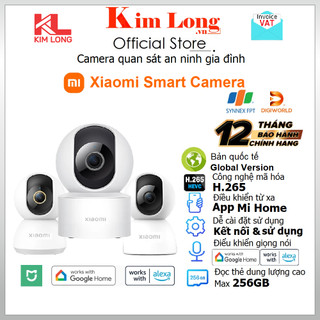 Camera quan sát Xiaomi AW300 AW200 C400 C300 C200 Bản quốc tế - Chính hãng Digiworld