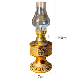 (MUA NHIỀU GIẢM GIÁ)ĐÈN DẦU KIM SA CAO CAO 18CM