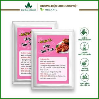 Bột gia vị làm xúc xích an toàn cho bé và tổng hợp 30 loại bột gia vị nấu ăn tự chọn