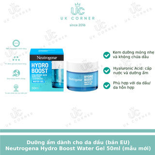 [Bill UK] Dưỡng ẩm Neutrogena Hydro Boost Water Gel bản EU (da dầu) 50mL