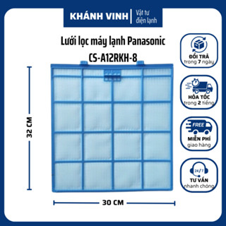Bộ 2 lưới lọc điều hòa máy lạnh PANASONIC 30cm x 32cm (1hp và 1,5hp) Lưới lọc bụi máy lạnh Pana [ĐIỆN LẠNH KHÁNH VINH]